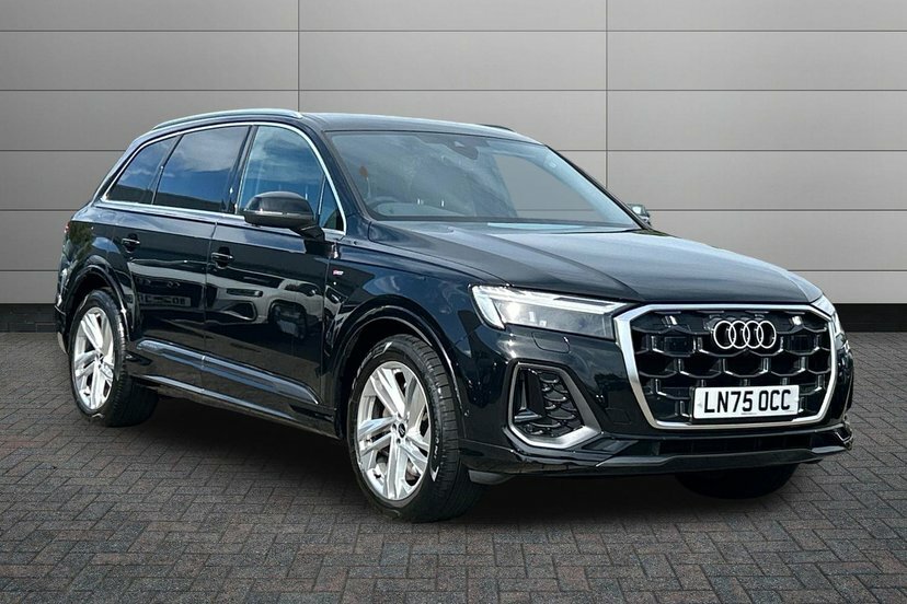 Audi Q7 3.0 Tdi V6 S Line Suv Tiptronic Quattro Black