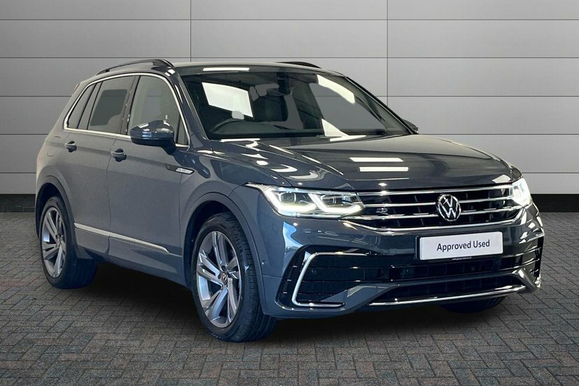 Volkswagen Tiguan 2.0 Tdi R-line Edition Suv Dsg 4Motion AO72YJG Grey