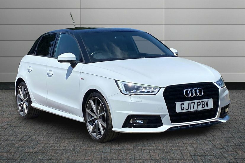 Audi A1 1.6 Tdi Black Edition Sportback S Troni White