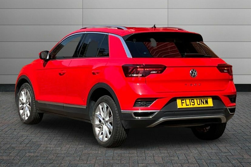 Volkswagen T-Roc 1.5 Tsi Gpf Evo Sel Suv Dsg 150 Ps FL19UNW Red #3