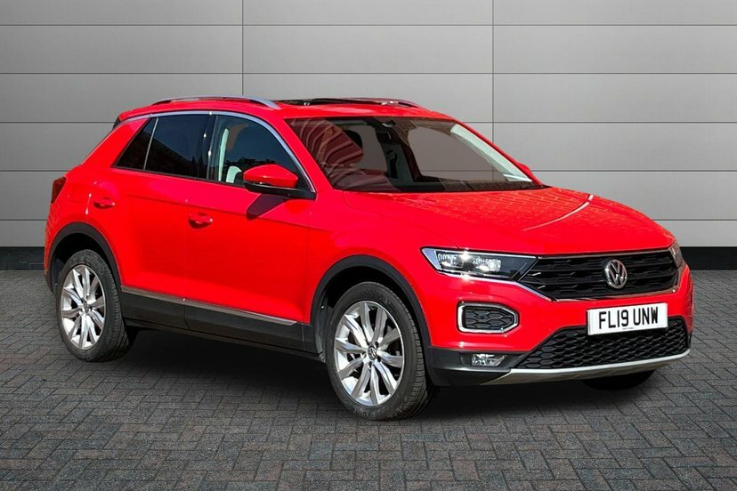 Volkswagen T-Roc 1.5 Tsi Gpf Evo Sel Suv Dsg 150 Ps FL19UNW Red