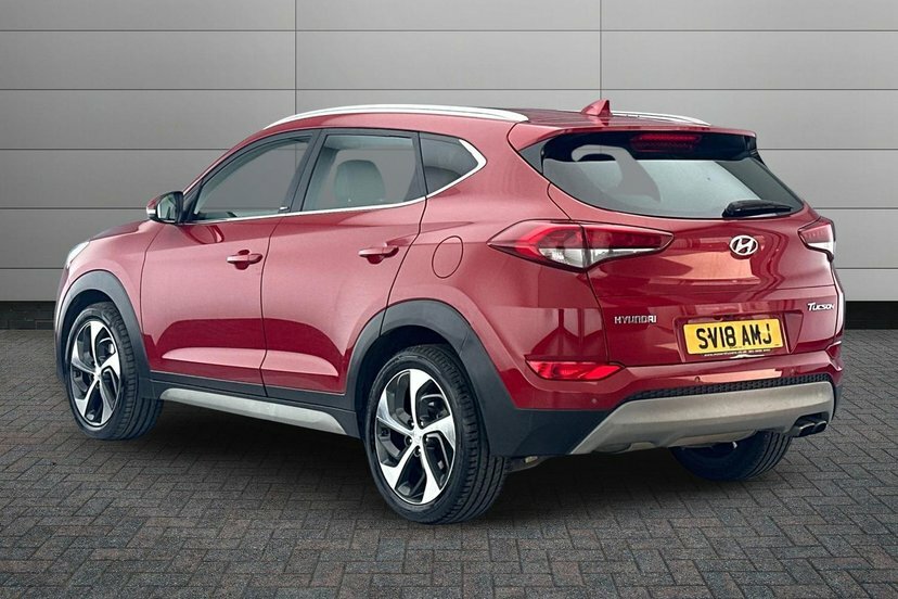 Hyundai Tucson 1.6 T-gdi Sport Edition Suv Dct 177 Ps SV18AMJ Red #3