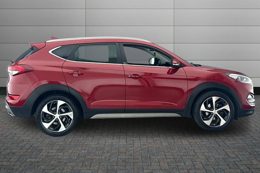 Hyundai Tucson 1.6 T-gdi Sport Edition Suv Dct 177 Ps SV18AMJ Red #4