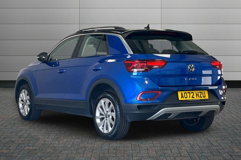 Volkswagen T-Roc 1.5 Tsi Life Suv Dsg 150 Ps AO72HZU Blue #3