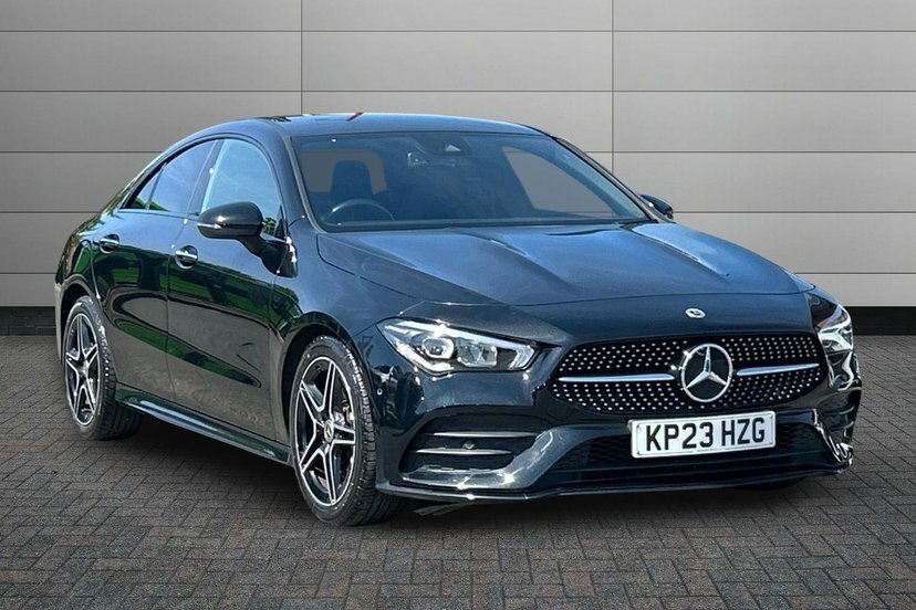 Mercedes-Benz CLA Class 1.3 Cla200 Amg Line Premium Coupe 7G- Black