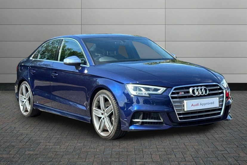 Audi S3 2.0 Tfsi Saloon S Tronic Quattro 300 P Blue