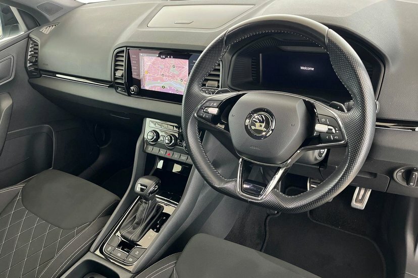 Skoda Karoq Karoq Sportline 1.5 Tsi 150 Ps Dsg EN23DUH White #6