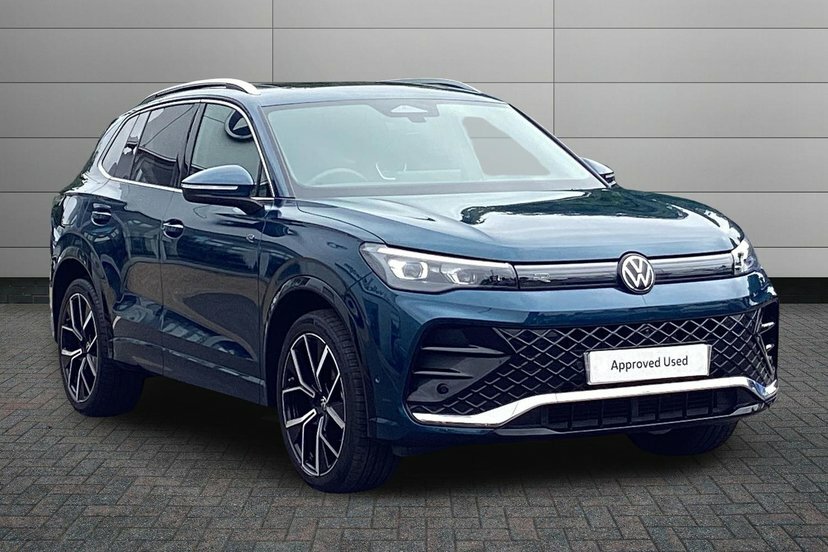Volkswagen Tiguan 1.5 Etsi Mhev R-line Suv Hybrid Dsg 15 LO24WKK Blue