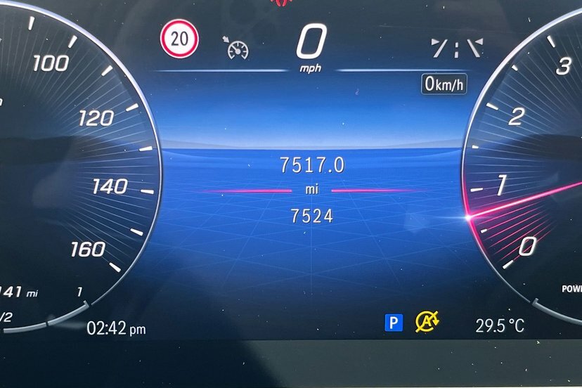 Mercedes-Benz C Class C300h Mhev Amg Line Premium Estate White #6