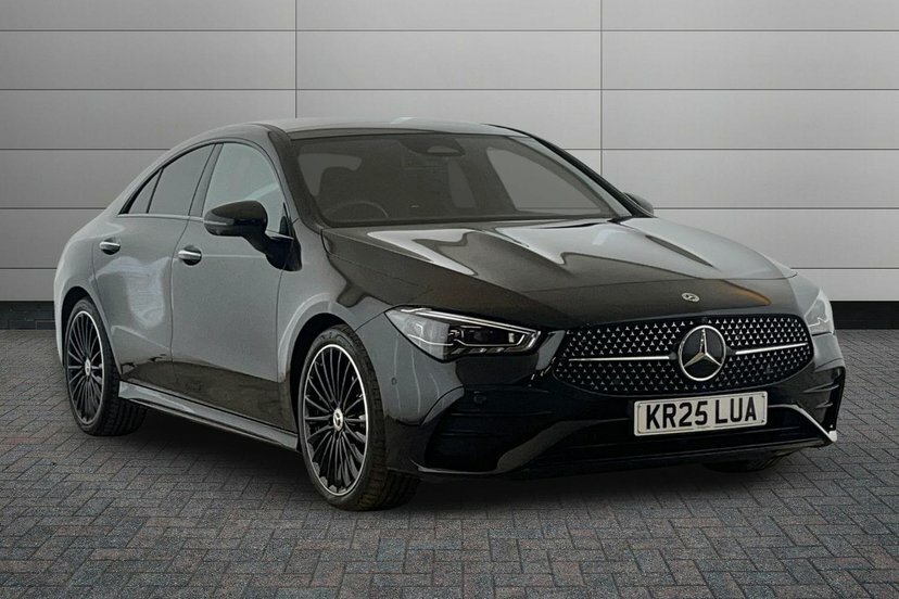 Mercedes-Benz CLA Class Cla 200 Amg Line Premium Plus Coupe Black