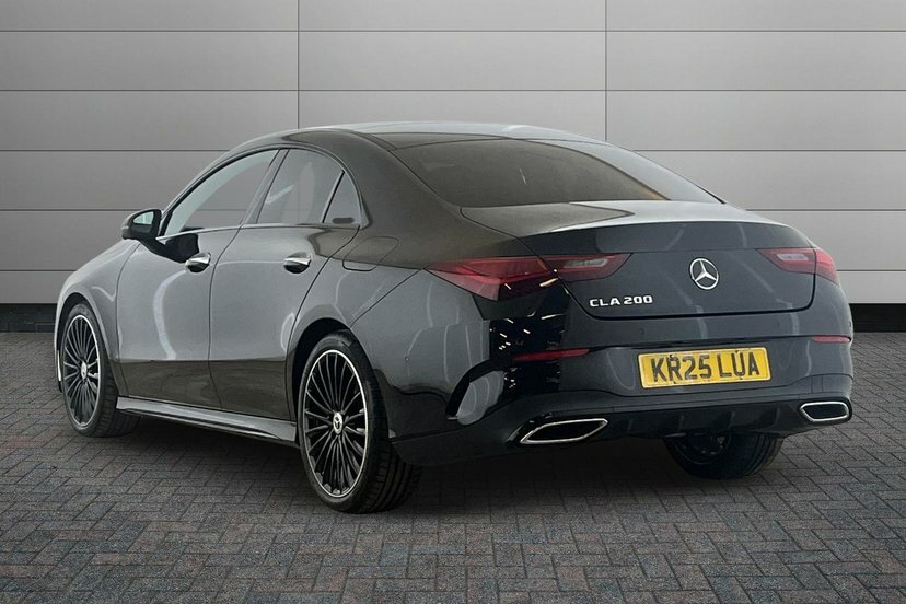 Mercedes-Benz CLA Class Cla 200 Amg Line Premium Plus Coupe KR25LUA Black #2