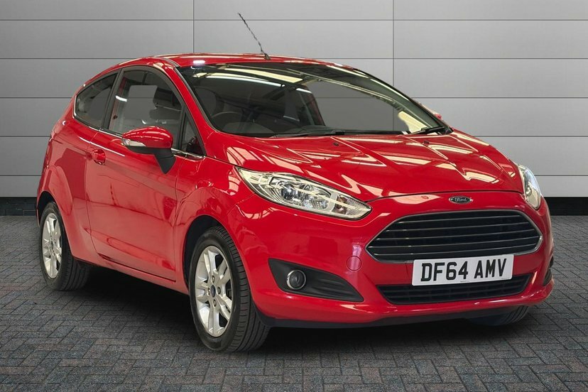 Ford Fiesta 1.25 Zetec Hatchback Euro 5 82 Red