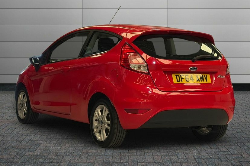 Ford Fiesta 1.25 Zetec Hatchback Euro 5 82 Red #3