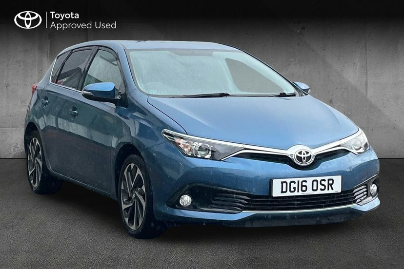 Toyota Auris 1.2 Vvt-i Design Hatchback 116 DG16OSR Blue