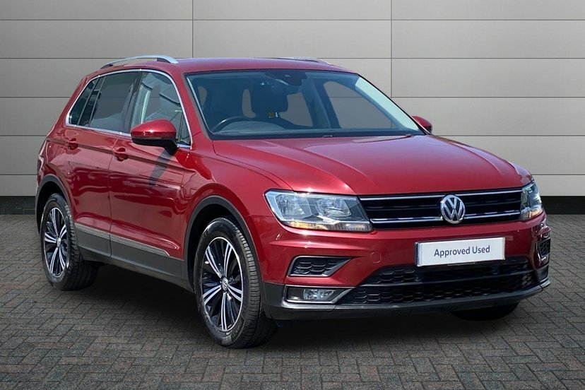 Volkswagen Tiguan 1.5 Tsi Evo Se Navigation Suv 1 Red