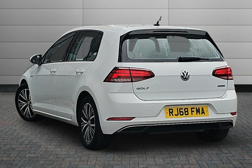 Volkswagen Golf 1.5 Tsi Evo Se Nav Hatchback Dsg 130 P RJ68FMA White #3