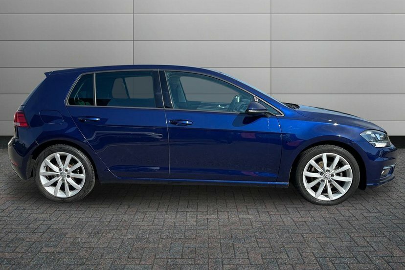 Volkswagen Golf 1.5 Tsi Evo Gpf Gt Hatchback Dsg 150 P KS68FJE Blue #4