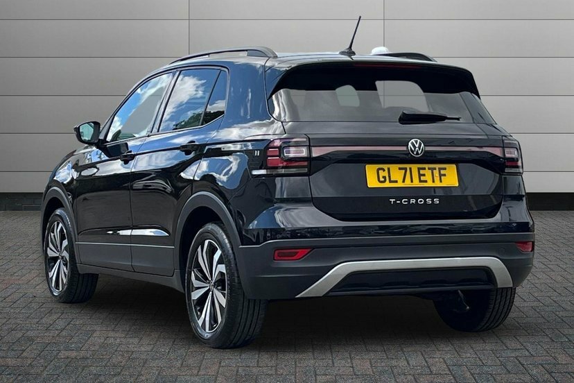 Volkswagen T-Cross 1.0 Tsi Black Edition Suv 95 Ps GL71ETF Black #3