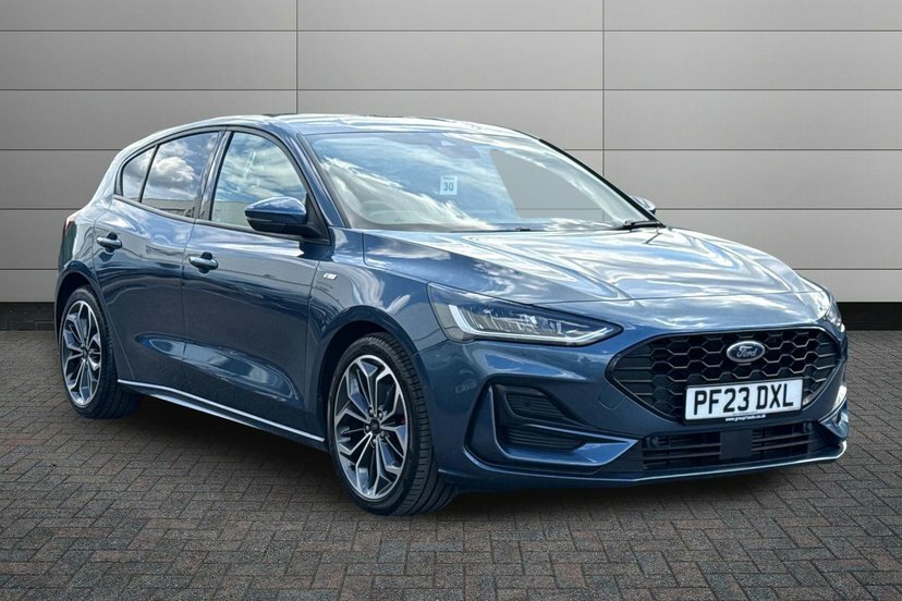 Ford Focus 1.0T Ecoboost St-line X Hatchback Manua Blue