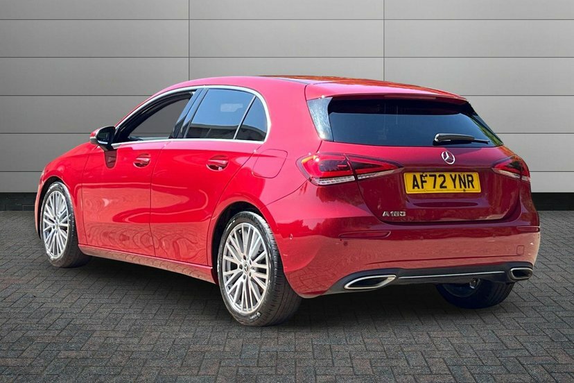 Mercedes-Benz A Class A180 Sport Executive AF72YNR Red #2