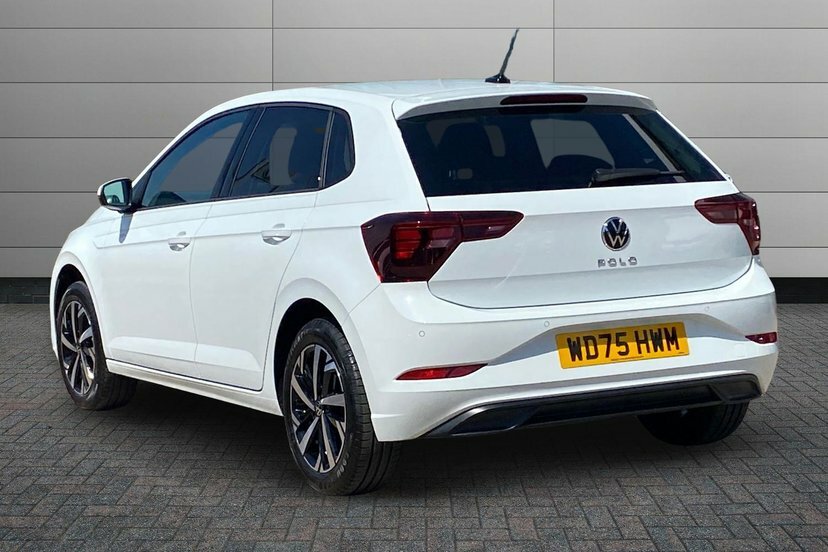 Volkswagen Polo 1.0 Tsi Match Hatchback 95 Ps WD75HWM White #3