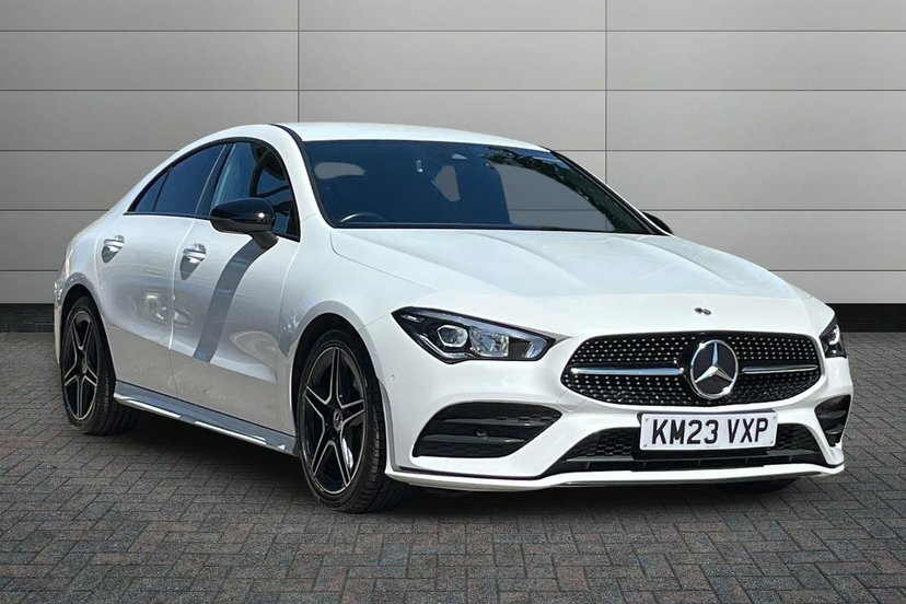 Mercedes-Benz CLA Class 1.3 Cla180 Amg Line Premium Coupe 7G- White