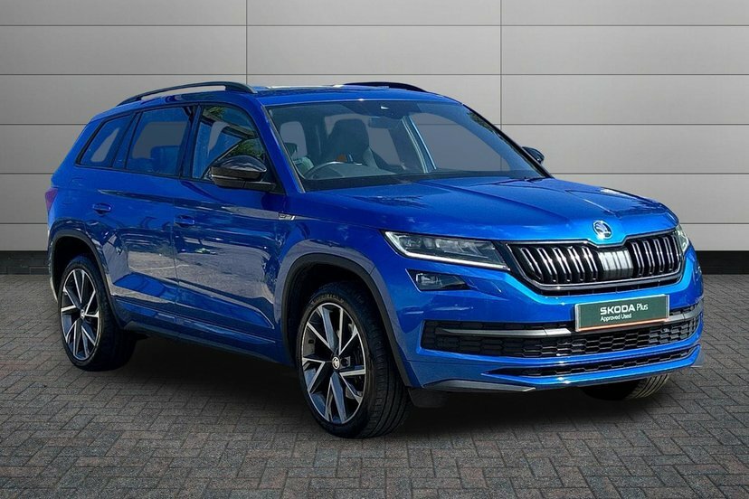 Skoda Kodiaq 2.0 Tsi Sportline Suv Dsg 4Wd 7 Seat Blue