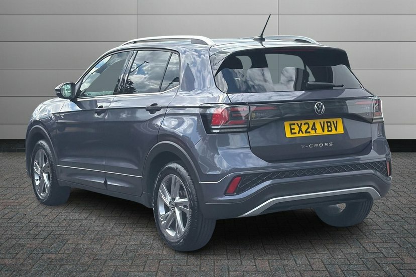 Volkswagen T-Cross 1.0 Tsi R-line Suv Dsg 115 Ps EX24VBV Grey #3