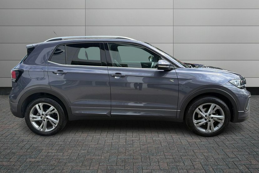 Volkswagen T-Cross 1.0 Tsi R-line Suv Dsg 115 Ps EX24VBV Grey #4