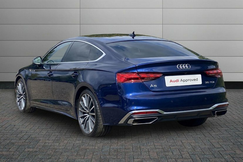 Audi A5 2.0 Tdi 35 S Line Sportback S Tronic 1 EN22OME Blue #3