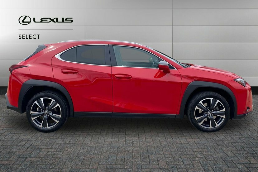Lexus UX 2.0 250H Suv Hybrid E-cvt 184 Ps Prem FN23ZBJ Red #4
