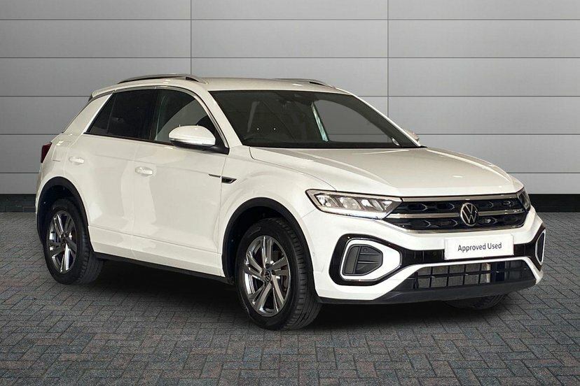 Volkswagen T-Roc 1.5 Tsi R-line Suv Dsg 150 Ps White