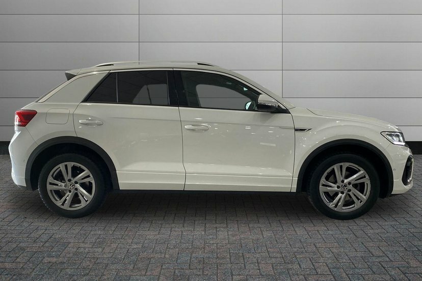 Volkswagen T-Roc 1.5 Tsi R-line Suv Dsg 150 Ps KE72ODR White #4
