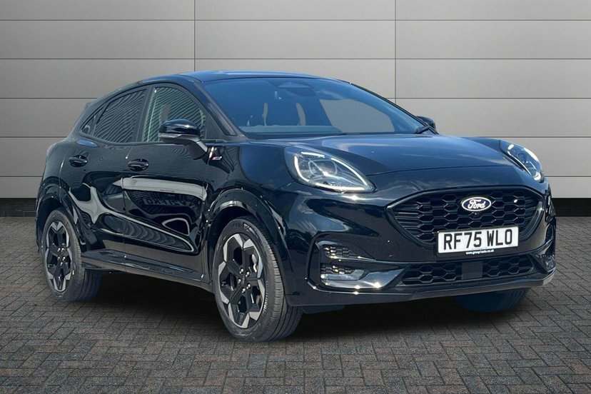 Ford Puma 1.0T Ecoboost Mhev St-line X Suv Hybrid Black