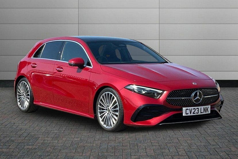 Mercedes-Benz A Class A200h Mhev Amg Line Premium Plus Red