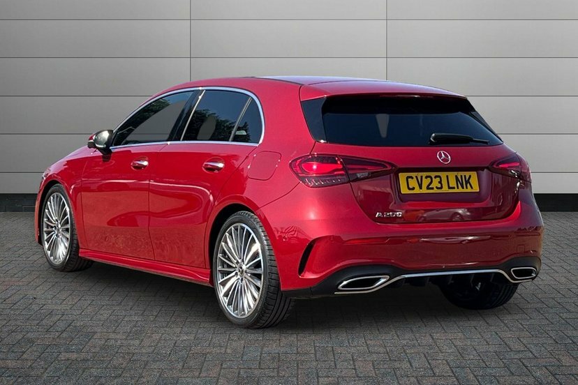 Mercedes-Benz A Class A200h Mhev Amg Line Premium Plus CV23LNK Red #2