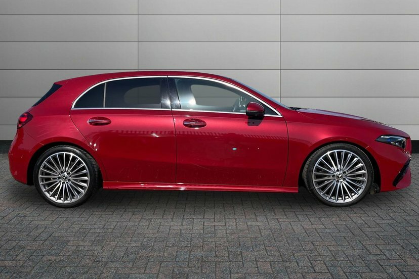 Mercedes-Benz A Class A200h Mhev Amg Line Premium Plus CV23LNK Red #3