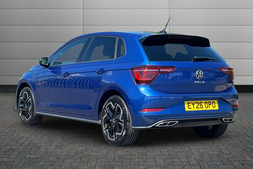 Volkswagen Polo 1.0 Tsi Black Edition Hatchback Dsg 11 EY26OPO Blue #3