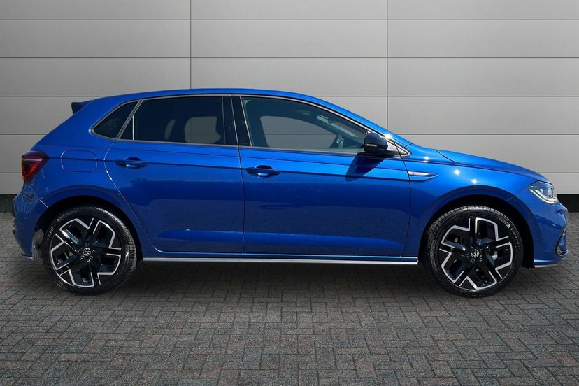 Volkswagen Polo 1.0 Tsi Black Edition Hatchback Dsg 11 EY26OPO Blue #4