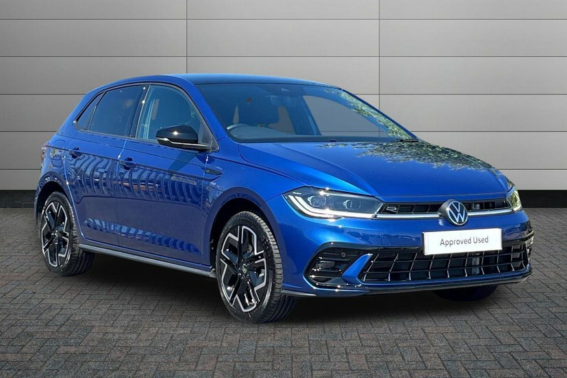 Volkswagen Polo 1.0 Tsi Black Edition Hatchback Dsg 11 Blue