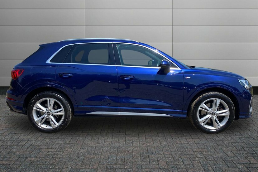 Audi Q3 1.4 Tfsie 45 S Line Suv Plug-in Hybrid GV22HHP Blue #4