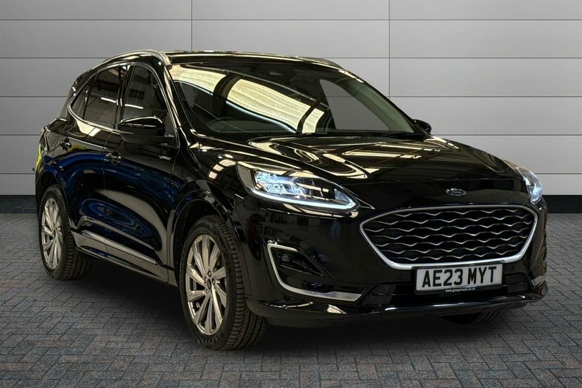 Ford Kuga 2.5H Duratec Vignale Suv Hybrid Cvt 19 Black