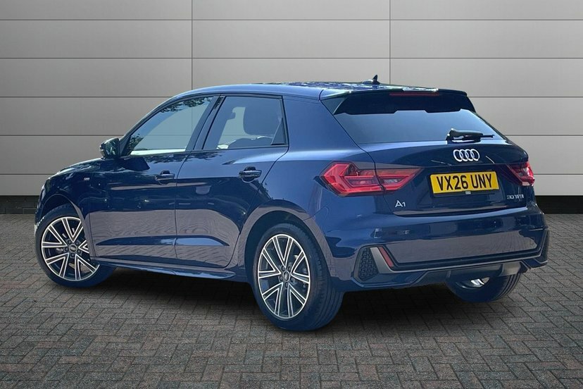 Audi A1 1.0 Tfsi 30 S Line Sportback S Tronic VX26UNY Blue #3