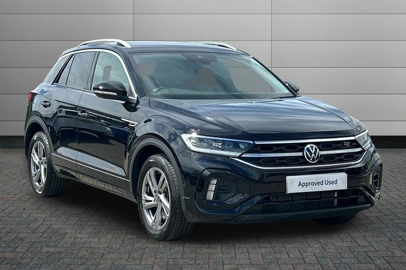 Volkswagen T-Roc 2.0 Tdi R-line Suv Dsg 150 Ps Black