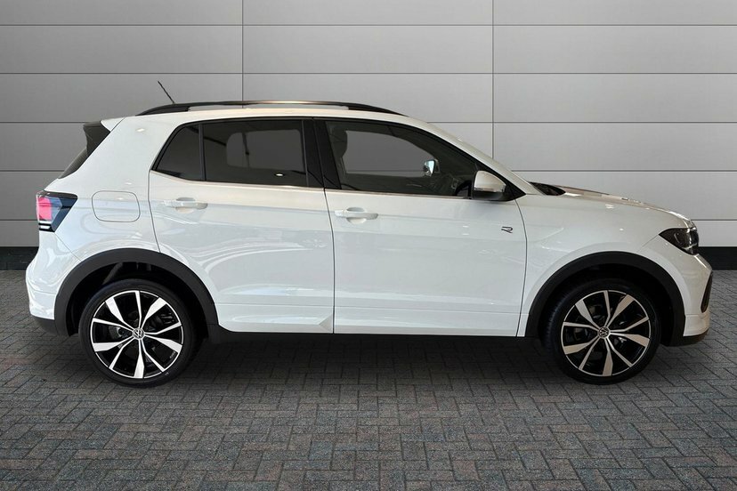 Volkswagen T-Cross 1.0 Tsi R-line Suv Dsg 115 Ps KR26EGC White #4