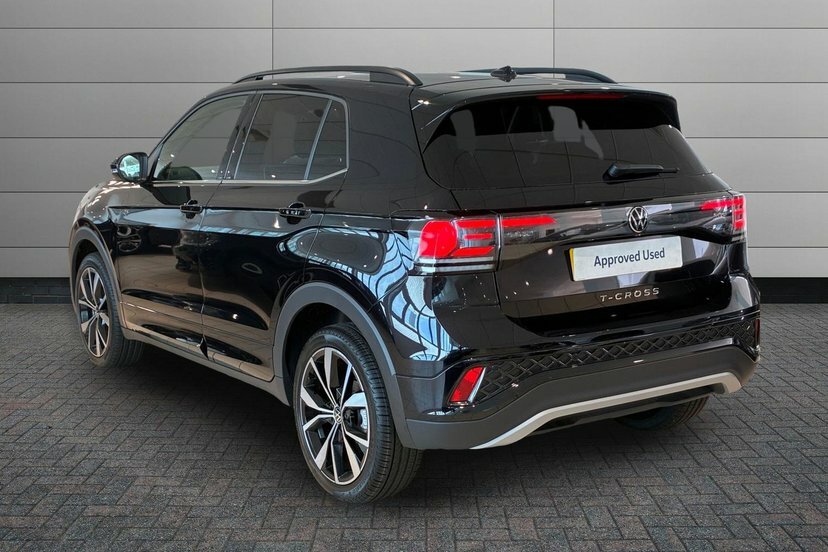 Volkswagen T-Cross 1.0 Tsi R-line Suv Dsg 115 Ps KR26EHM Black #3