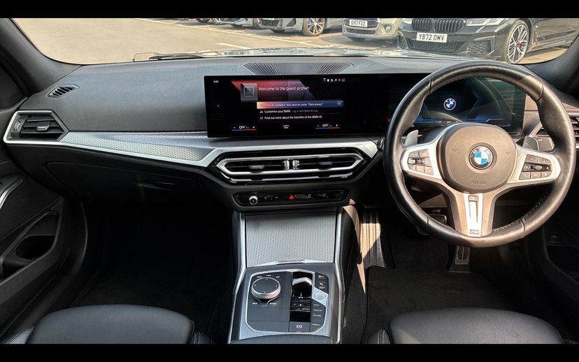 BMW 3 Series 320I M Sport Saloon YH24VTF Grey #4