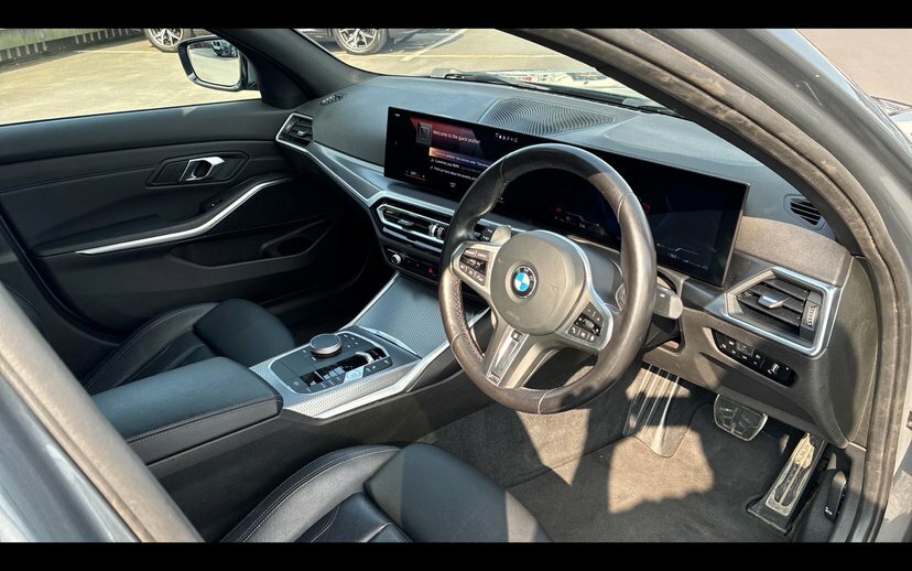 BMW 3 Series 320I M Sport Saloon YH24VTF Grey #6