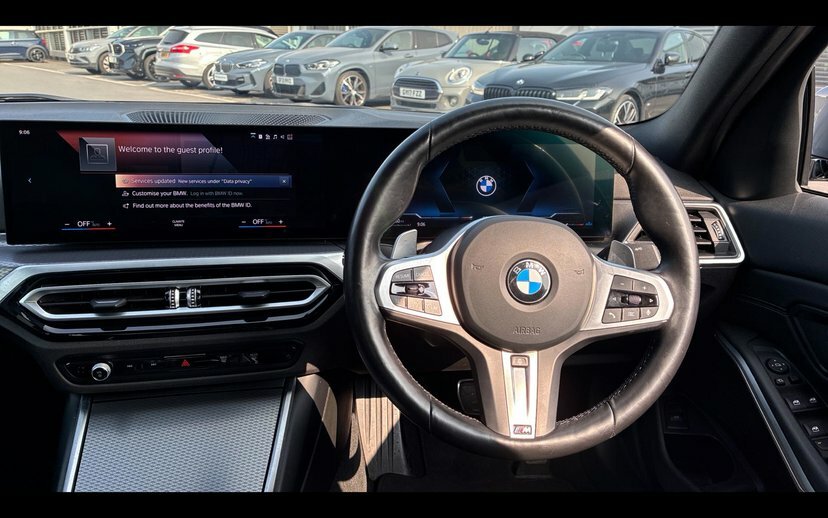 BMW 3 Series 320I M Sport Saloon YH24VTF Grey #5