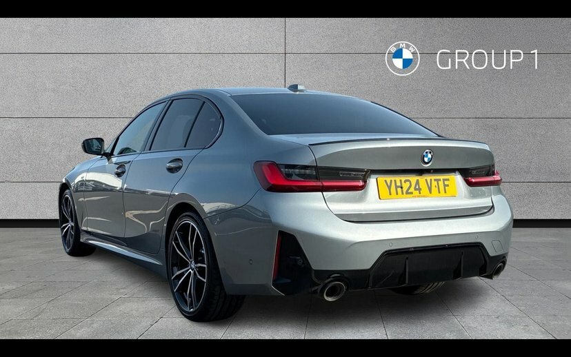 BMW 3 Series 320I M Sport Saloon YH24VTF Grey #2